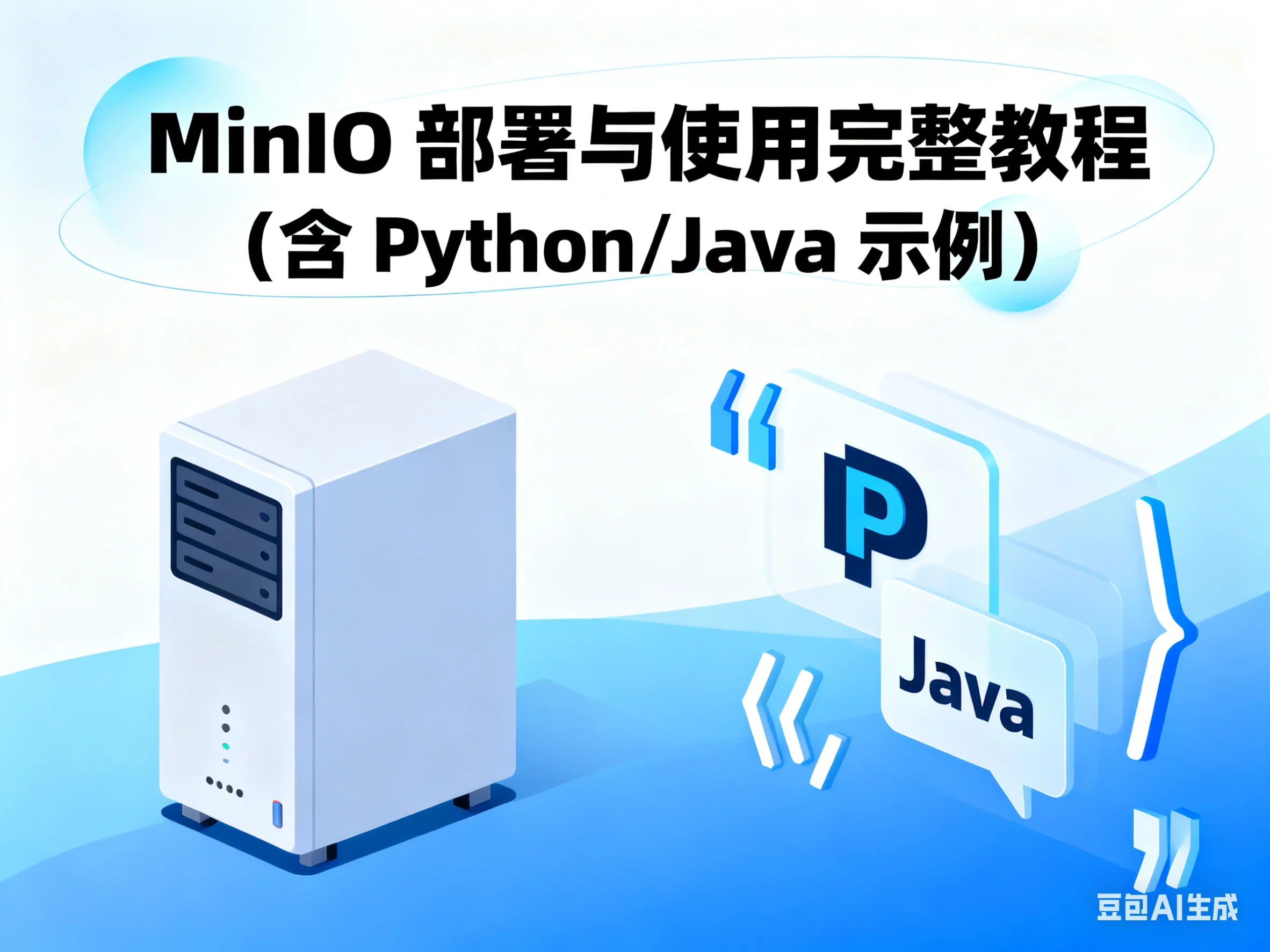 MinIO 部署与使用完整教程（含 Python/Java 示例）